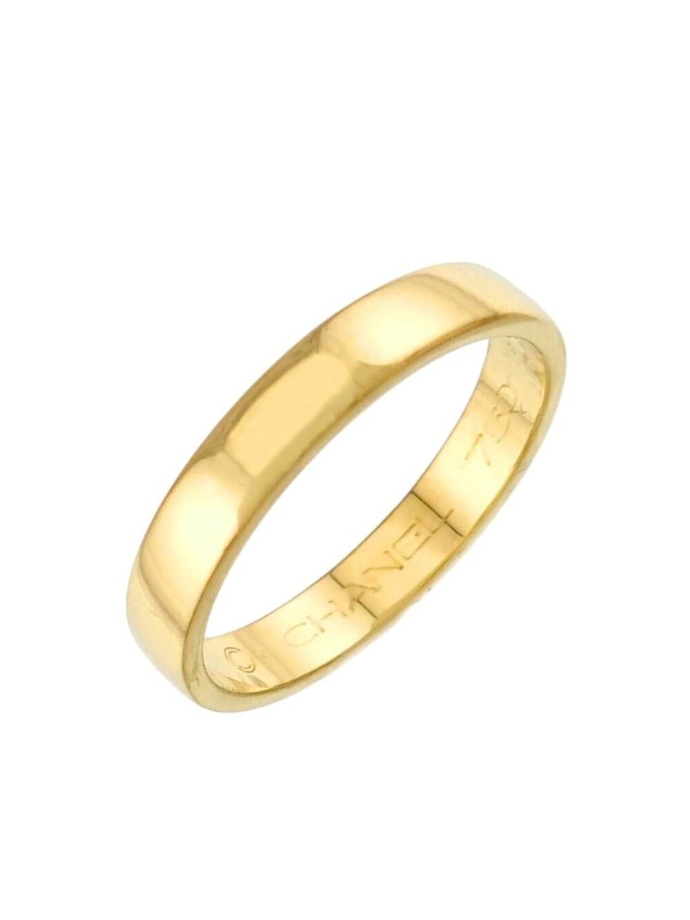 Chanel Ring 18k YG Yellow Gold